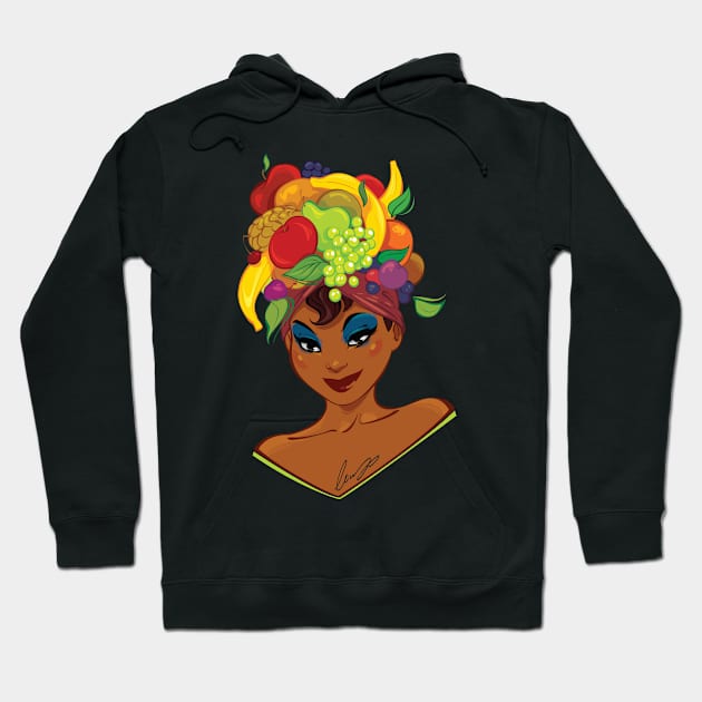 Fruits on my head Hoodie by Eliaschatzoudis